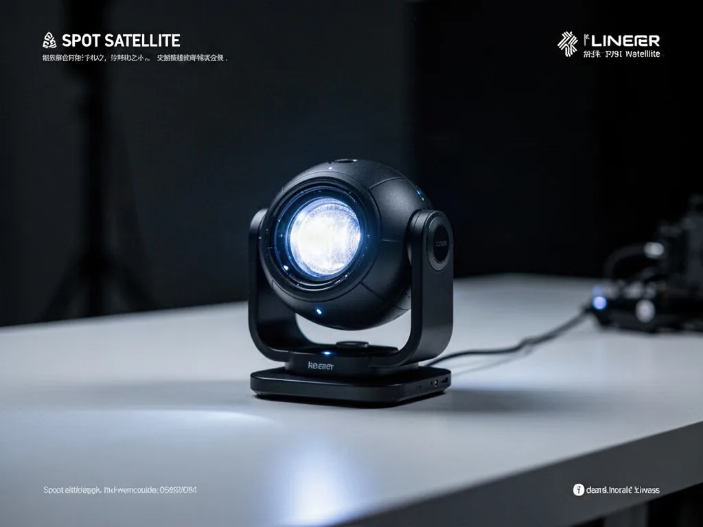 Le satellite SPOT en orbite photographie les paysages terrestres depuis l'espace